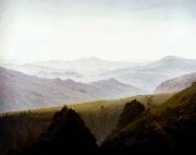 Caspar David Friedrich Morning in the Mountains oil on canvas